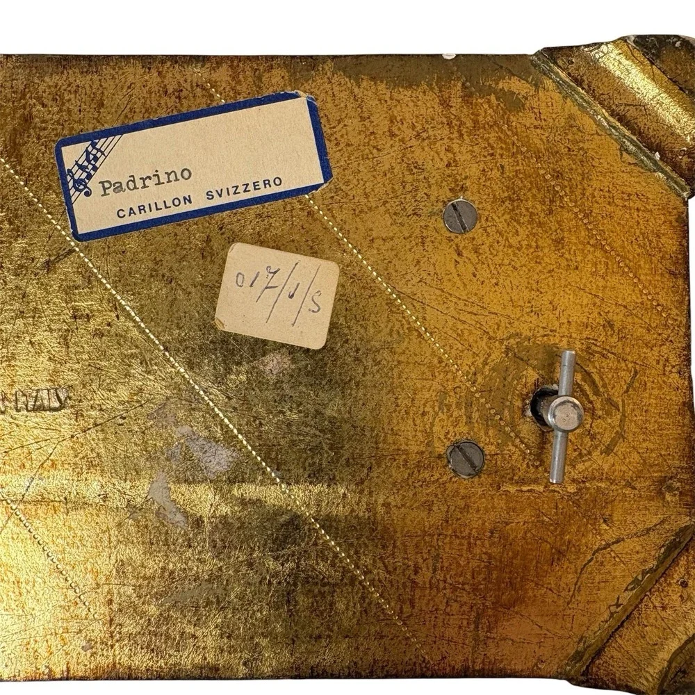 Vintage‎ Carillon Svizzero Jewelry Music Box